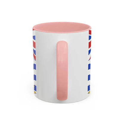 Flag of British Columbia Canada - Accent Coffee Mug - Go Mug Yourself