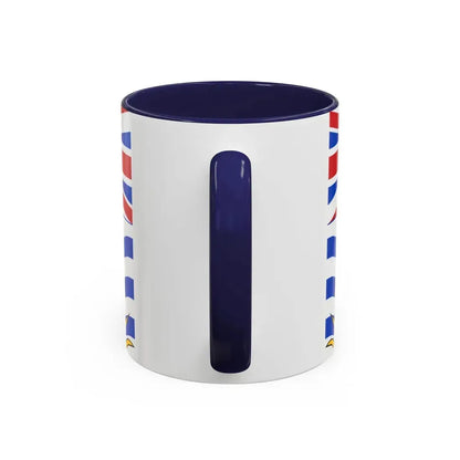 Flag of British Columbia Canada - Accent Coffee Mug - Go Mug Yourself