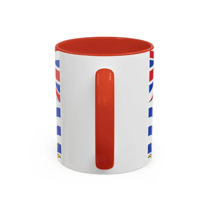 Flag of British Columbia Canada - Accent Coffee Mug - Go Mug Yourself