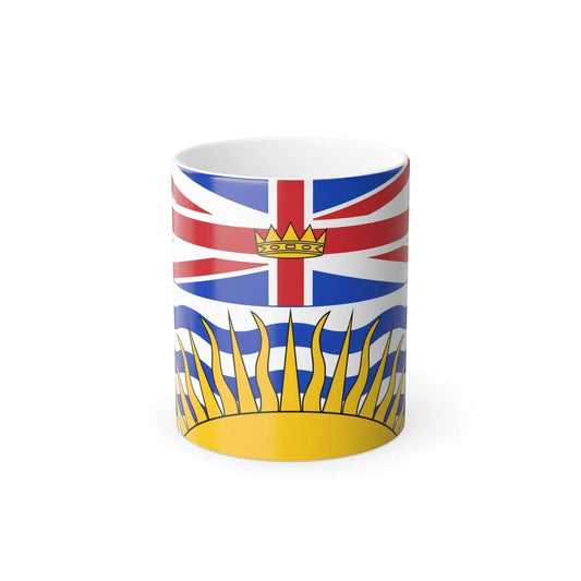 Flag of British Columbia Canada - Color Changing Coffee Mug-11oz-Go Mug Yourself