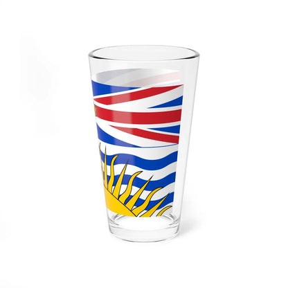 Flag of British Columbia Canada - Pint Glass 16oz-Go Mug Yourself