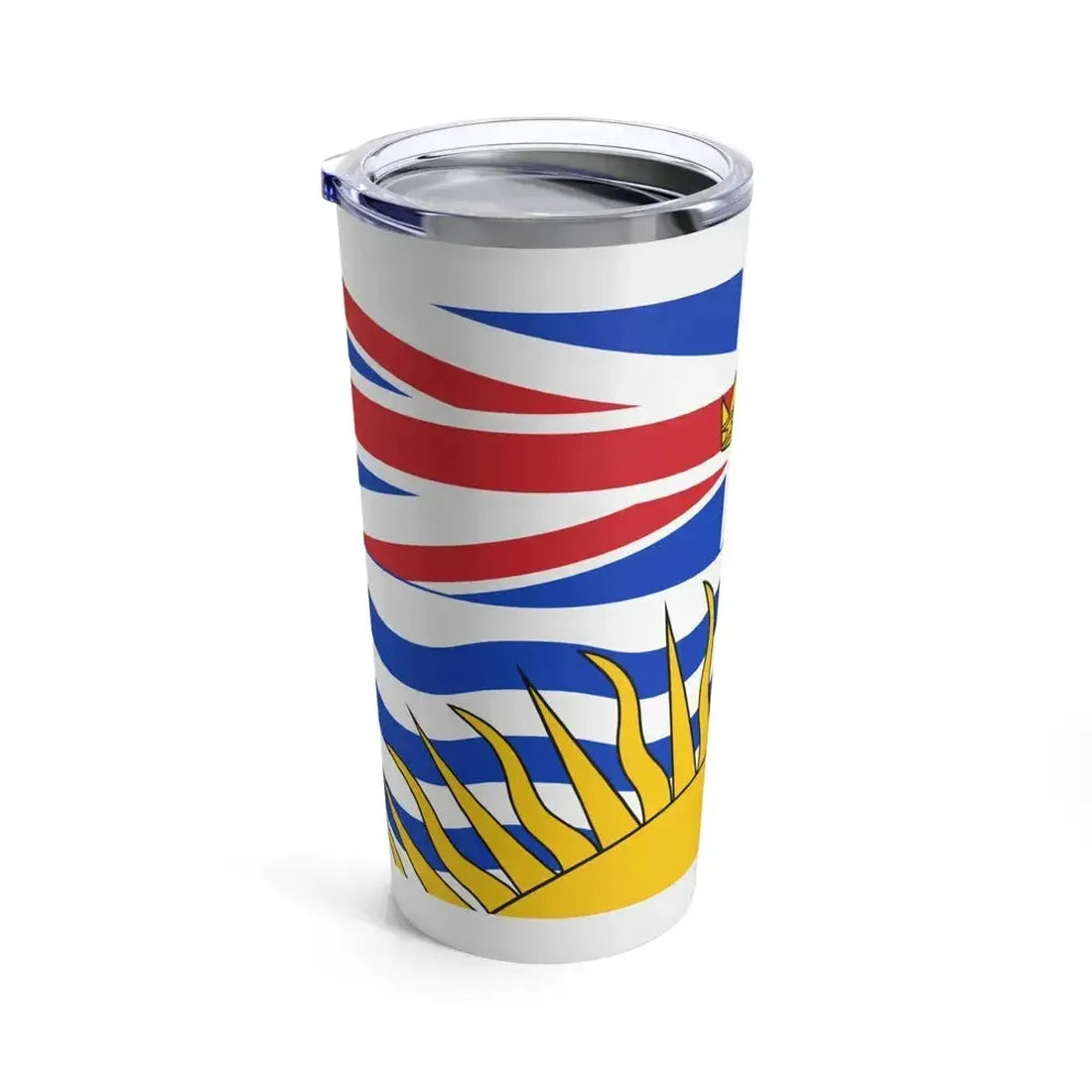Flag of British Columbia Canada - Tumbler 20oz - Go Mug Yourself