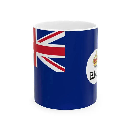 Flag of British New Guinea 1888-1906 (Guinea) White Coffee Mug 11oz - Go Mug Yourself