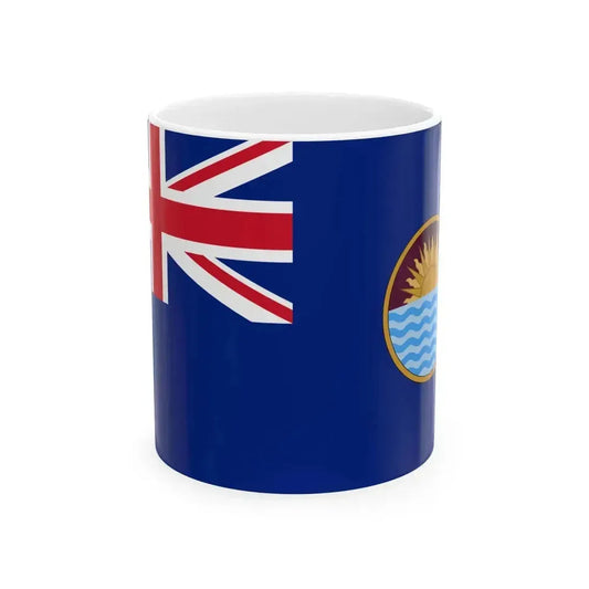 Flag of British Punjab (India) White Coffee Mug 11oz - Go Mug Yourself