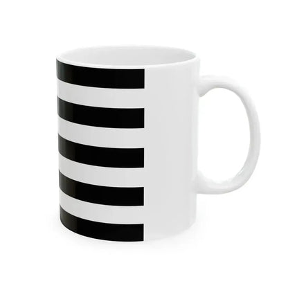 Flag of Brittany (Belgium) White Coffee Mug - Go Mug Yourself