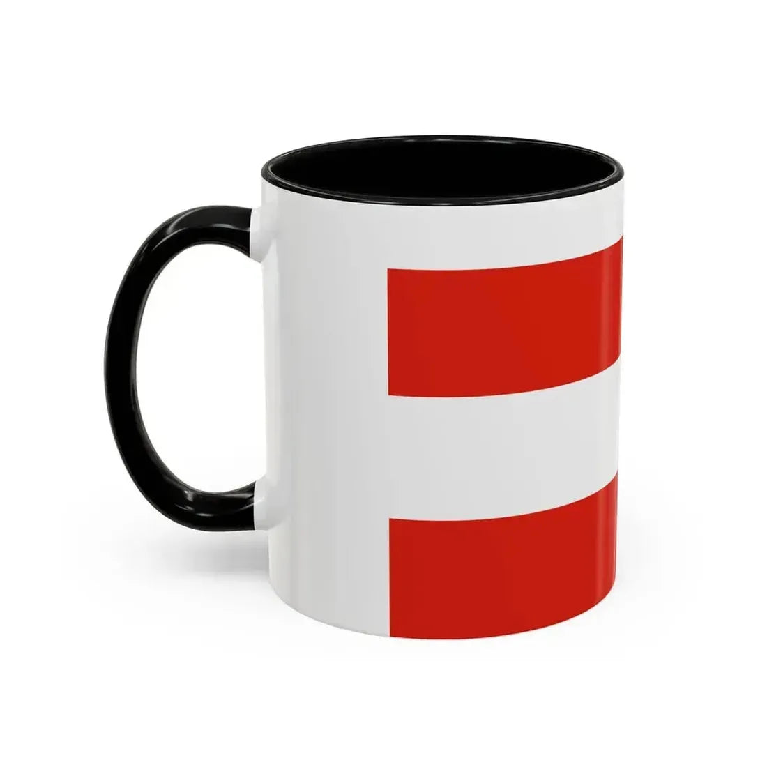 Flag of Brno Czech Republic - Accent Coffee Mug - Go Mug Yourself