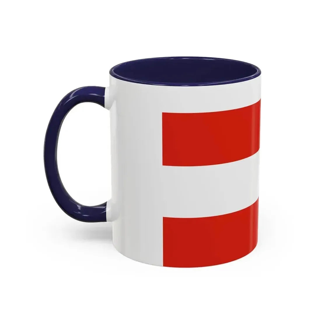 Flag of Brno Czech Republic - Accent Coffee Mug - Go Mug Yourself