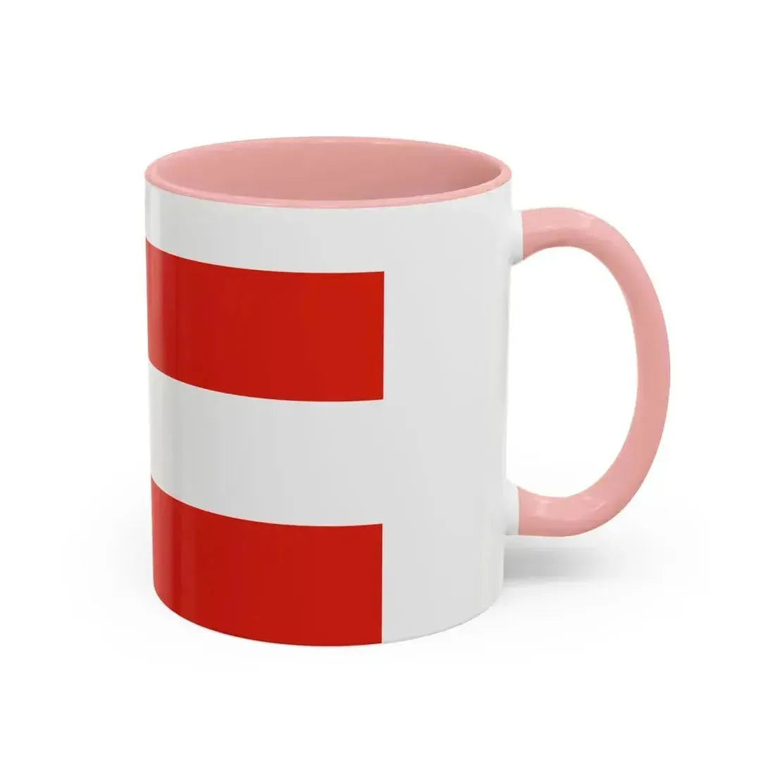 Flag of Brno Czech Republic - Accent Coffee Mug - Go Mug Yourself