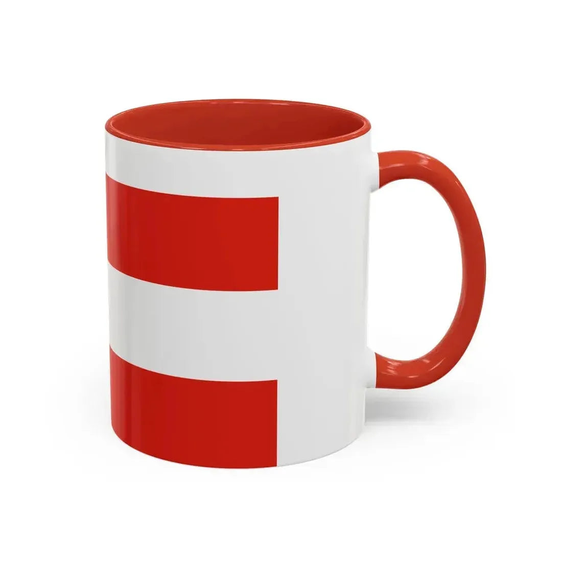 Flag of Brno Czech Republic - Accent Coffee Mug - Go Mug Yourself
