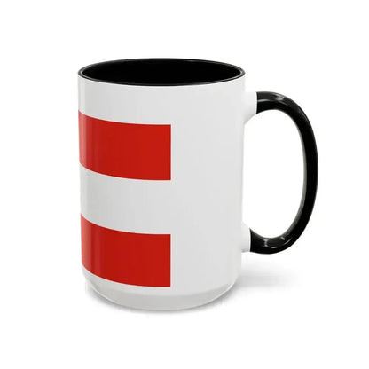 Flag of Brno Czech Republic - Accent Coffee Mug - Go Mug Yourself