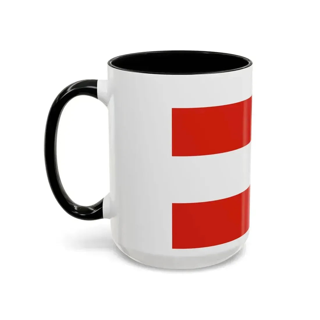 Flag of Brno Czech Republic - Accent Coffee Mug - Go Mug Yourself