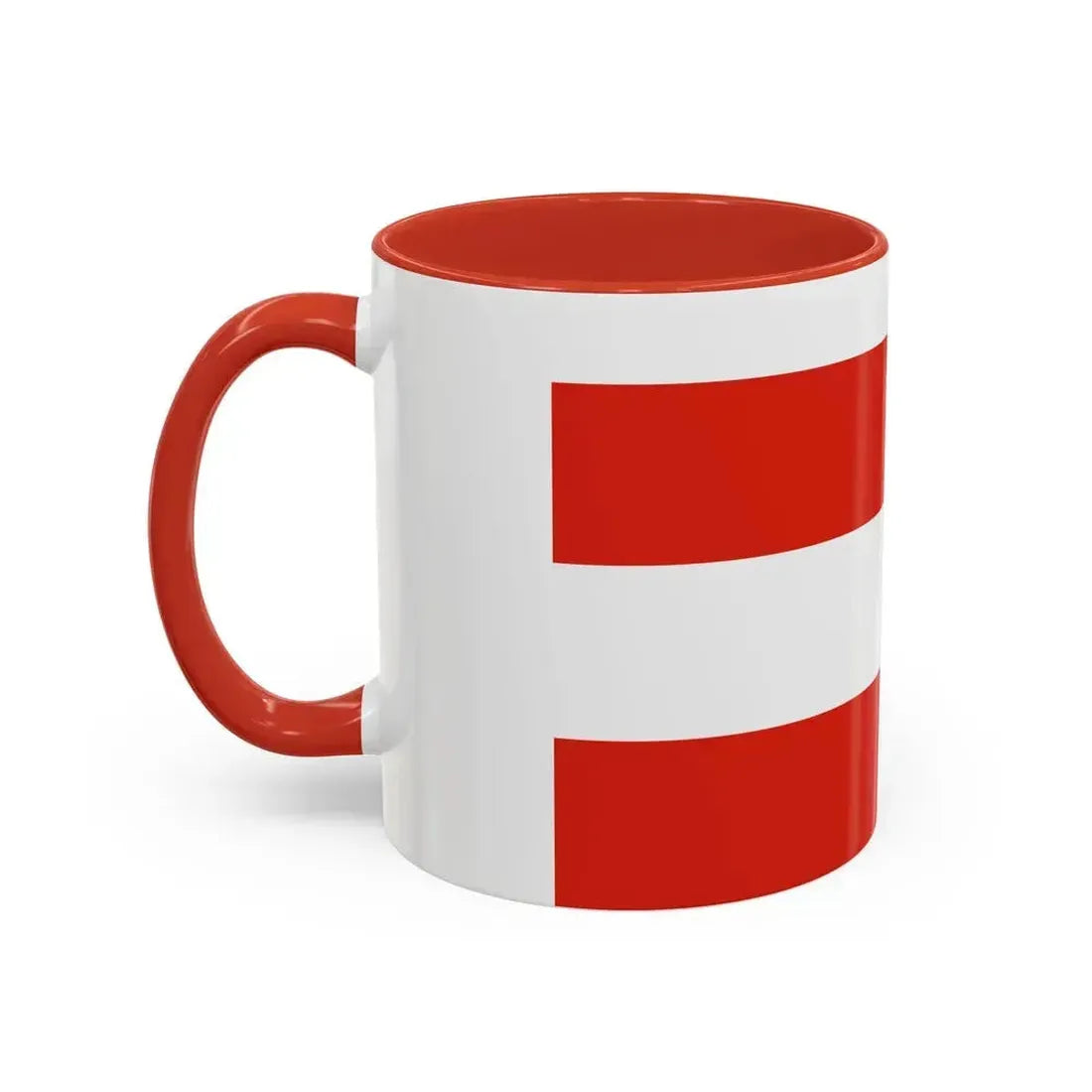 Flag of Brno Czech Republic - Accent Coffee Mug - Go Mug Yourself