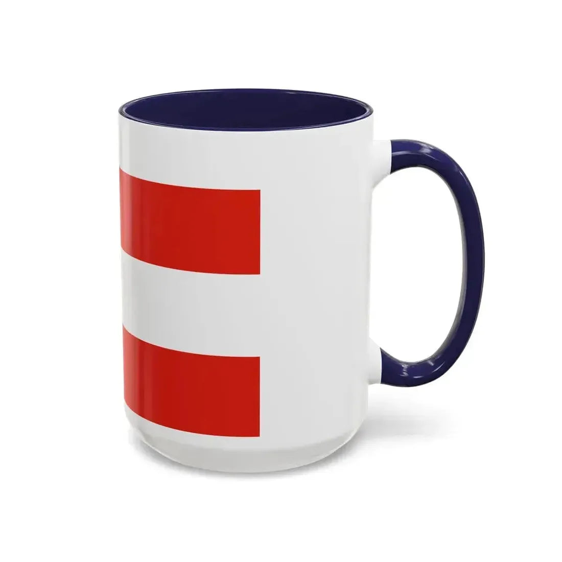 Flag of Brno Czech Republic - Accent Coffee Mug - Go Mug Yourself