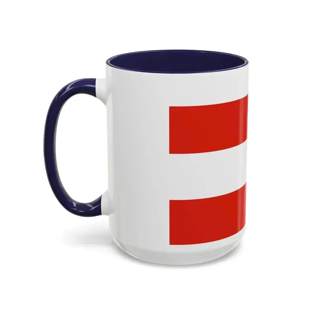 Flag of Brno Czech Republic - Accent Coffee Mug - Go Mug Yourself