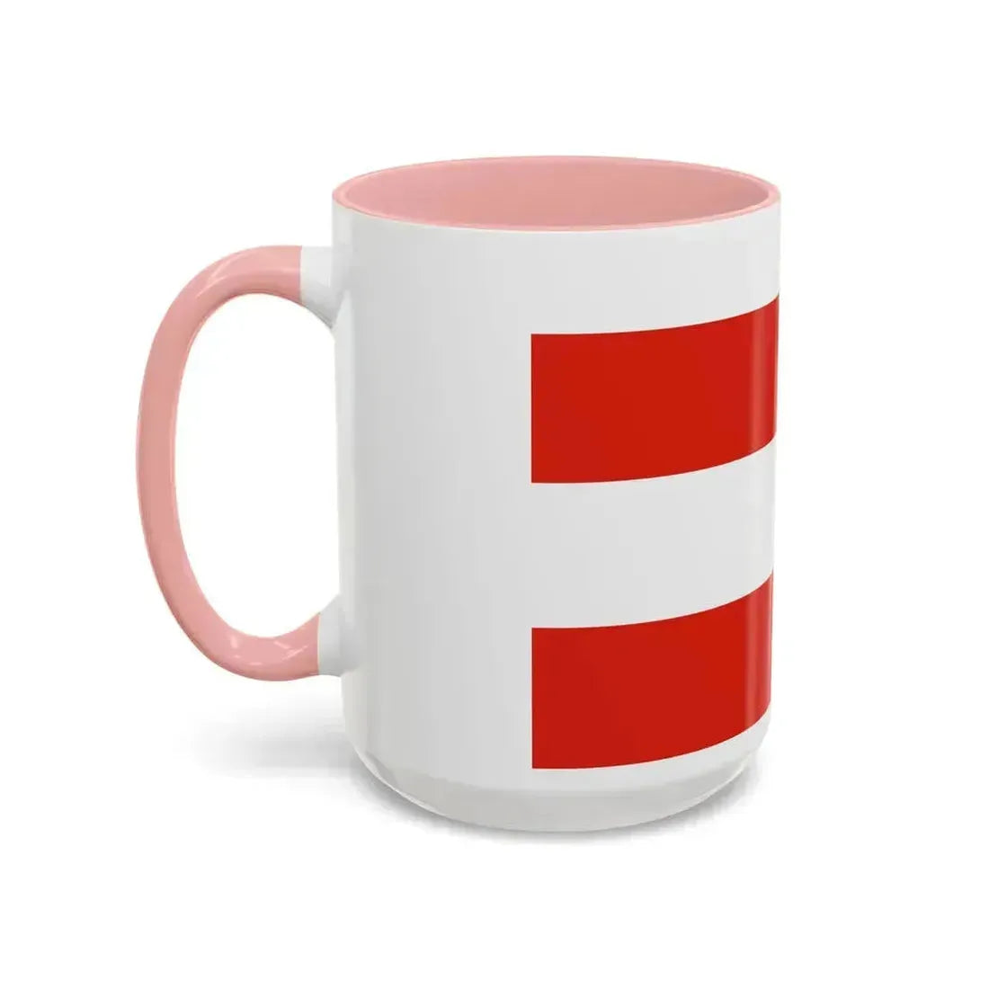 Flag of Brno Czech Republic - Accent Coffee Mug - Go Mug Yourself