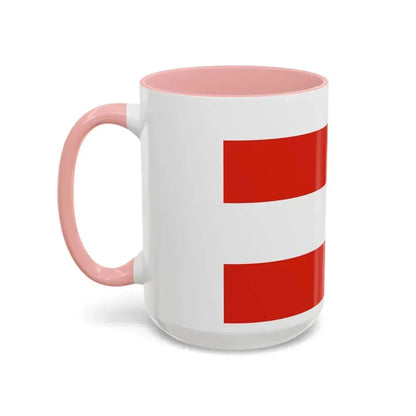 Flag of Brno Czech Republic - Accent Coffee Mug - Go Mug Yourself