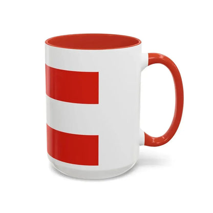 Flag of Brno Czech Republic - Accent Coffee Mug - Go Mug Yourself