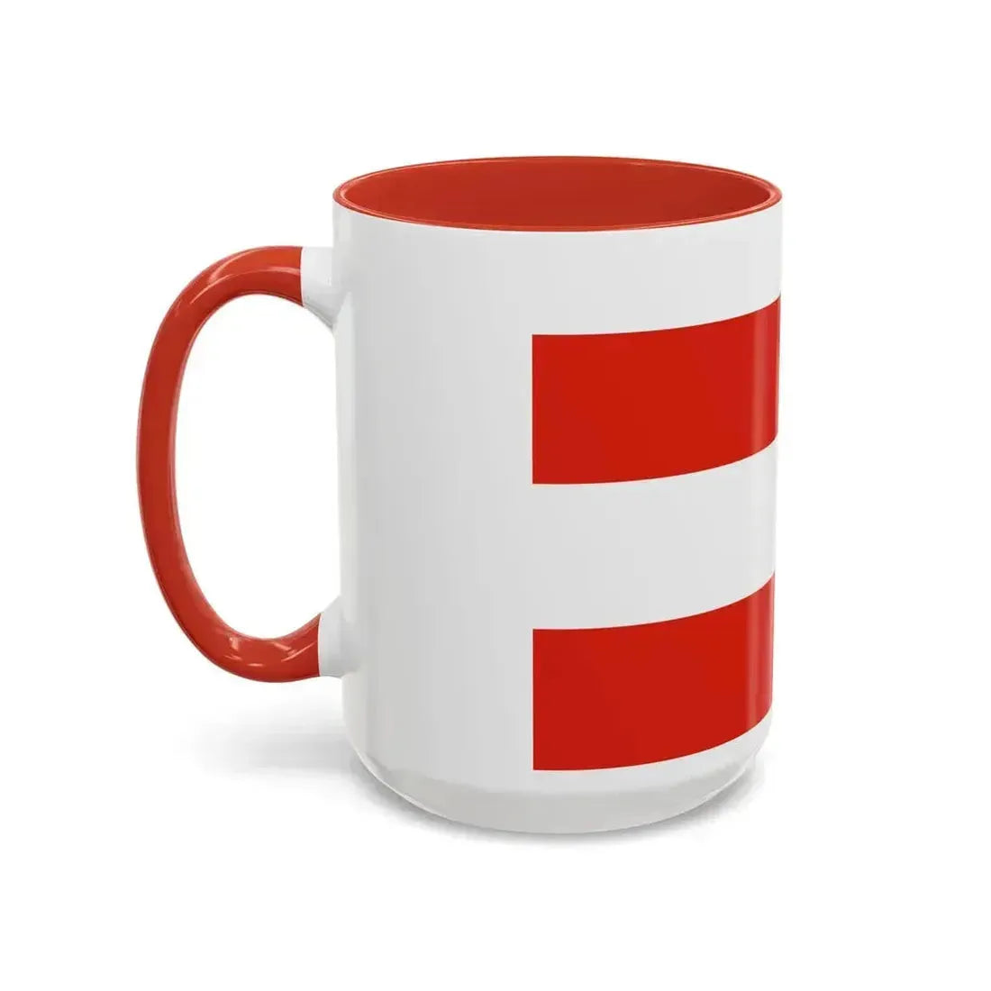 Flag of Brno Czech Republic - Accent Coffee Mug - Go Mug Yourself