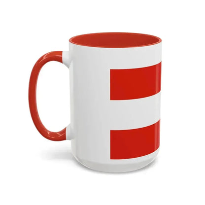 Flag of Brno Czech Republic - Accent Coffee Mug - Go Mug Yourself