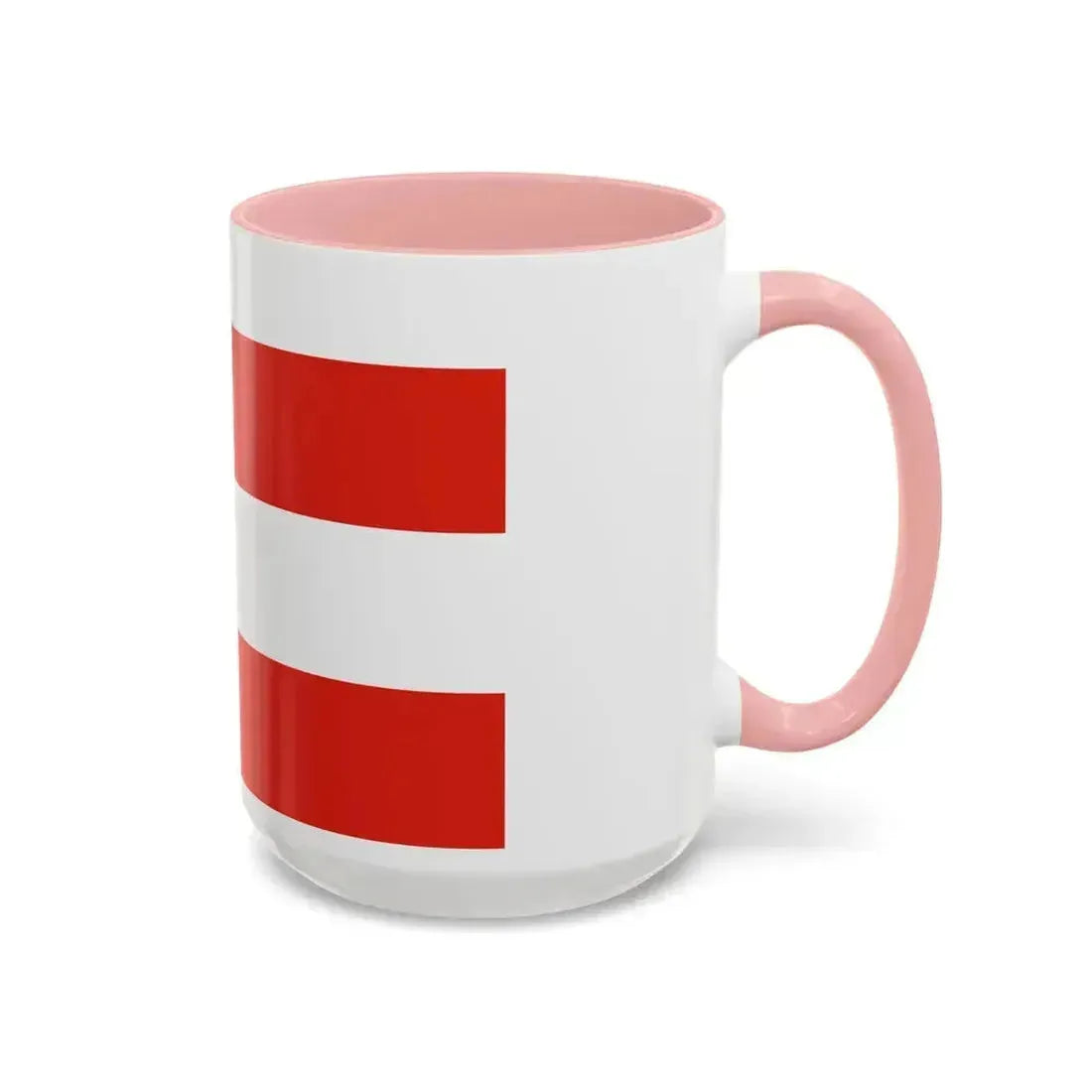 Flag of Brno Czech Republic - Accent Coffee Mug - Go Mug Yourself