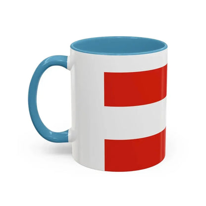 Flag of Brno Czech Republic - Accent Coffee Mug - Go Mug Yourself