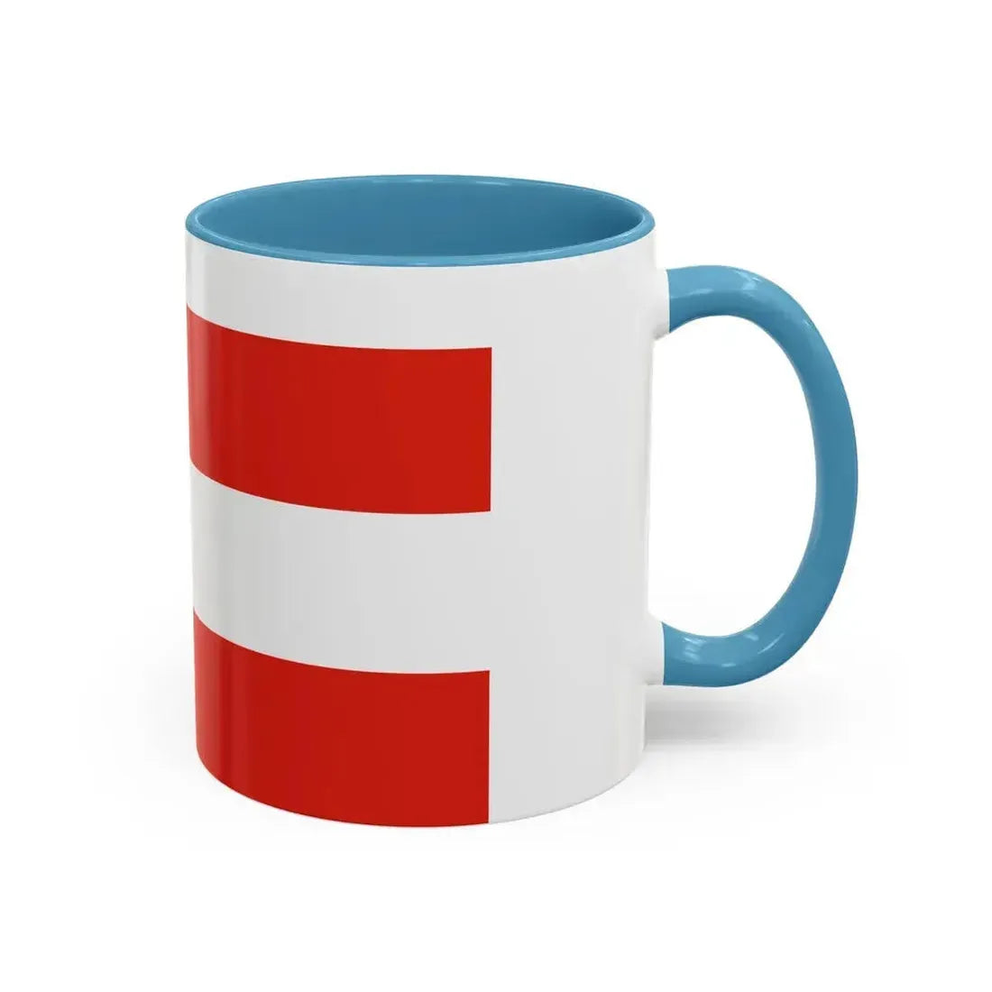 Flag of Brno Czech Republic - Accent Coffee Mug - Go Mug Yourself