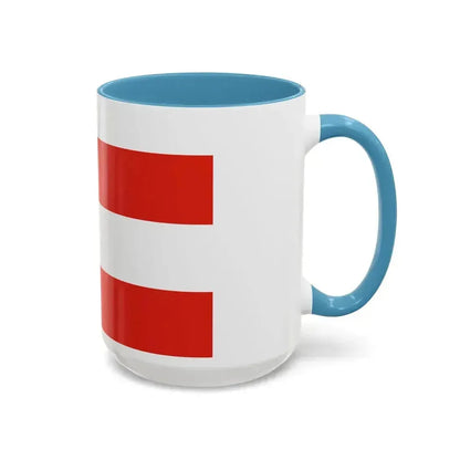 Flag of Brno Czech Republic - Accent Coffee Mug - Go Mug Yourself