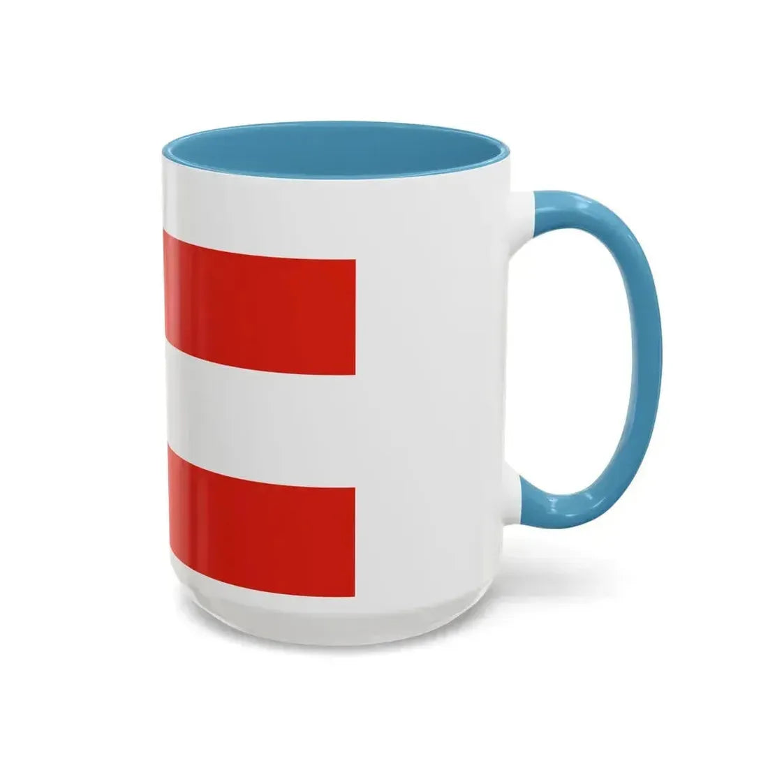 Flag of Brno Czech Republic - Accent Coffee Mug - Go Mug Yourself