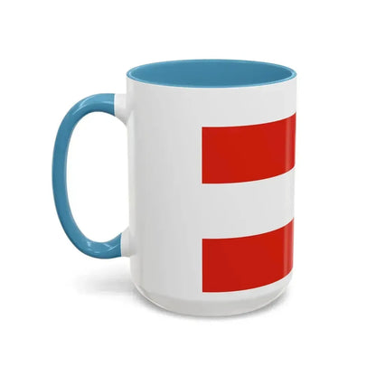 Flag of Brno Czech Republic - Accent Coffee Mug - Go Mug Yourself