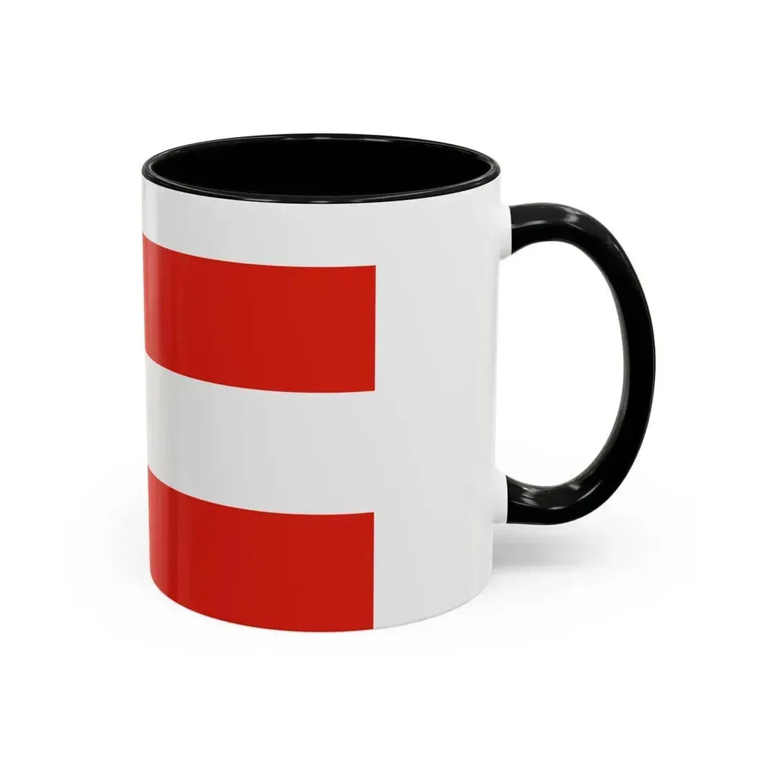 Flag of Brno Czech Republic - Accent Coffee Mug - Go Mug Yourself