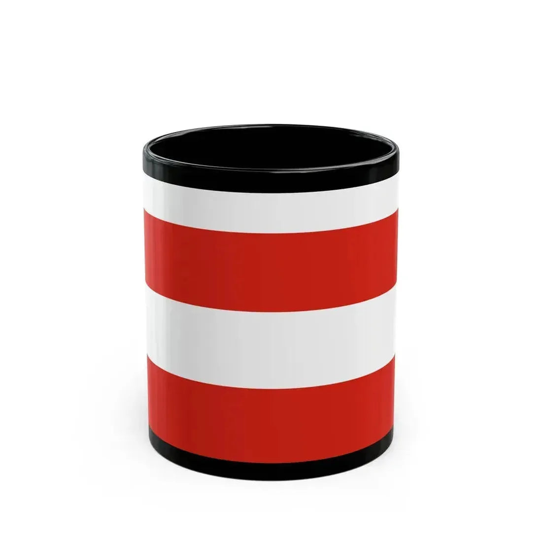 Flag of Brno Czech Republic - Black Coffee Mug 11oz - Go Mug Yourself