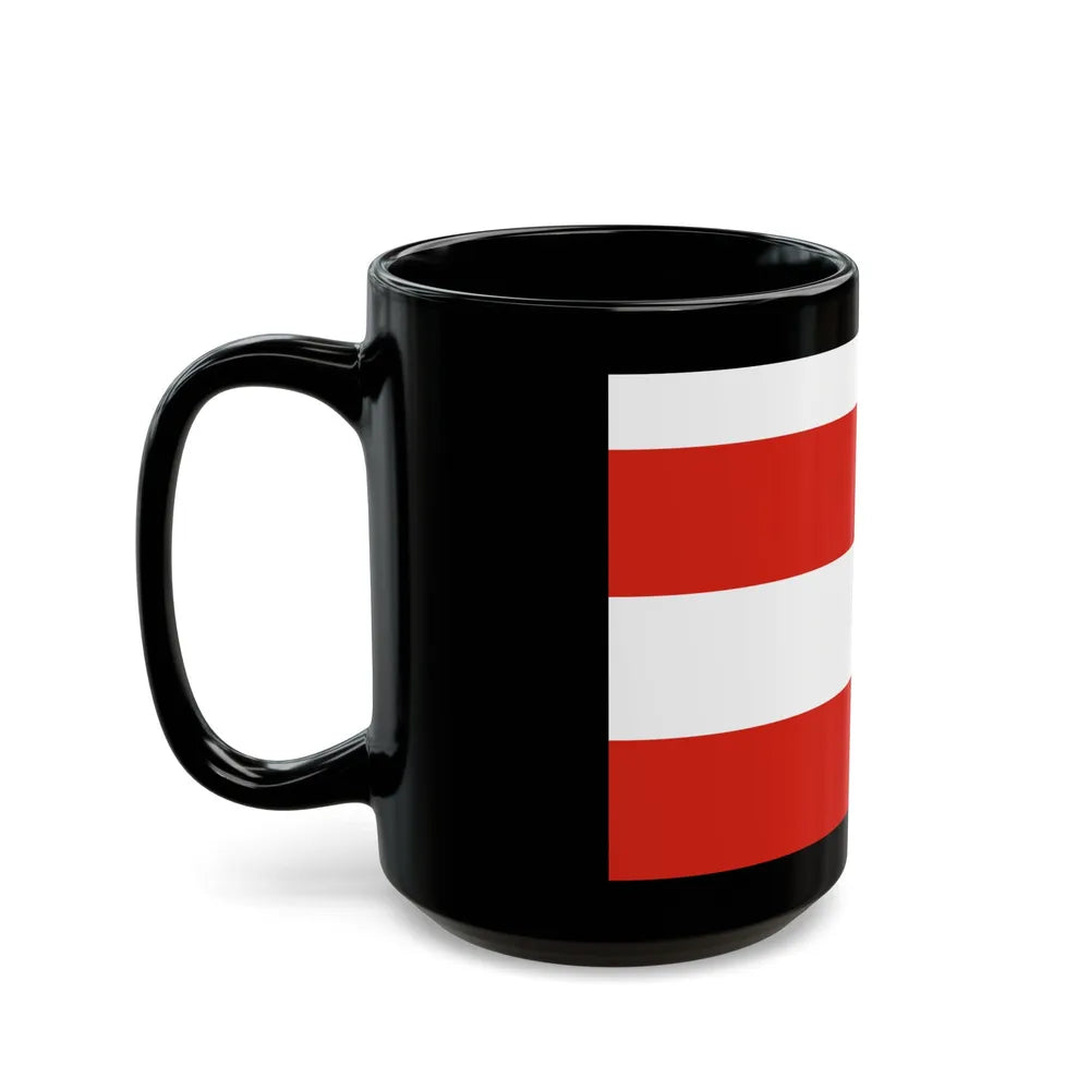 Flag of Brno Czech Republic - Black Coffee Mug-Go Mug Yourself