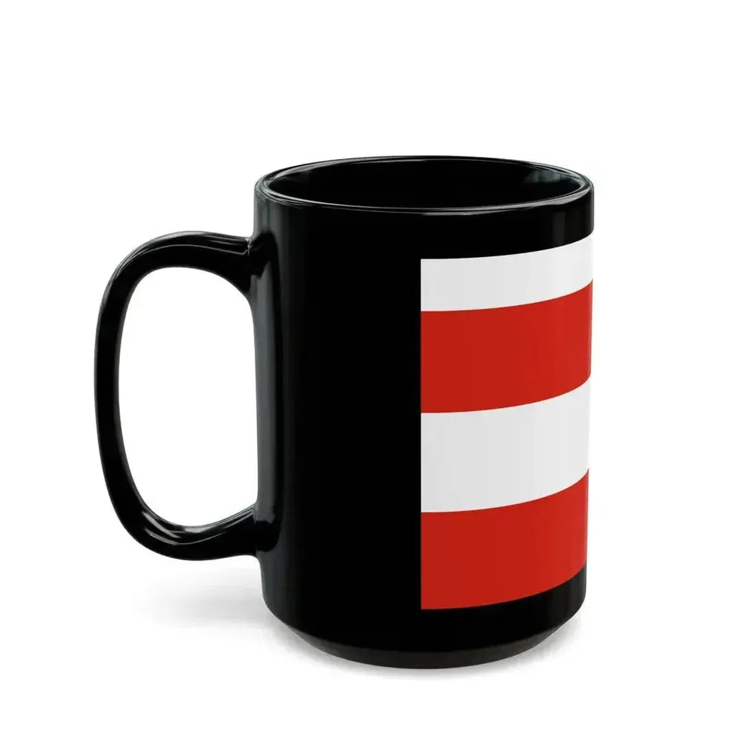 Flag of Brno Czech Republic - Black Coffee Mug - Go Mug Yourself