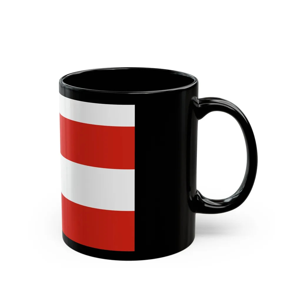 Flag of Brno Czech Republic - Black Coffee Mug-Go Mug Yourself