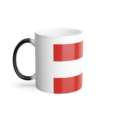 Flag of Brno Czech Republic - Color Changing Coffee Mug-Go Mug Yourself