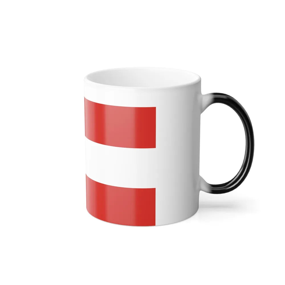 Flag of Brno Czech Republic - Color Changing Coffee Mug-Go Mug Yourself