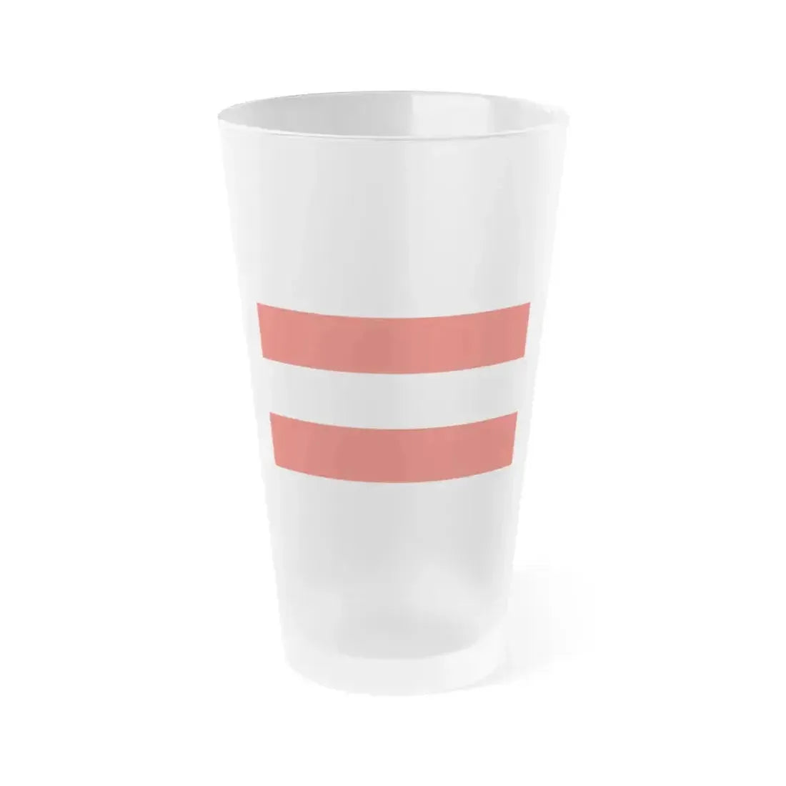 Flag of Brno Czech Republic - Frosted Pint Glass 16oz 16oz Frosted - Go Mug Yourself
