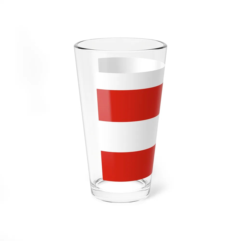 Flag of Brno Czech Republic - Pint Glass 16oz-Go Mug Yourself