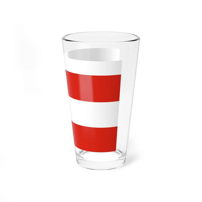 Flag of Brno Czech Republic - Pint Glass 16oz-Go Mug Yourself