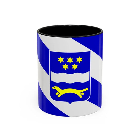 Flag of Brod Posavina County Croatia - Accent Coffee Mug 11oz Black - Go Mug Yourself