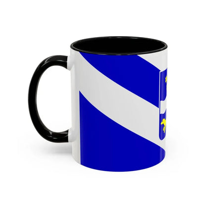 Flag of Brod Posavina County Croatia - Accent Coffee Mug - Go Mug Yourself