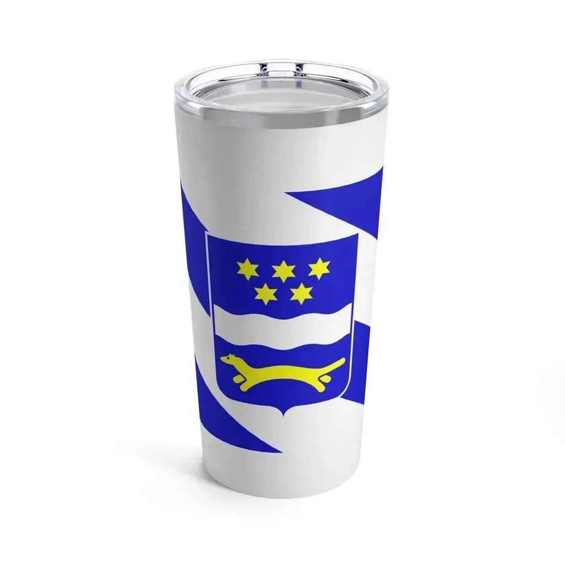 Flag of Brod Posavina County Croatia - Tumbler 20oz 20oz - Go Mug Yourself