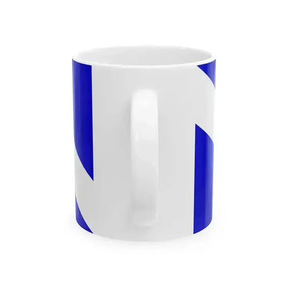 Flag of Brod Posavina County Croatia - White Coffee Mug - Go Mug Yourself