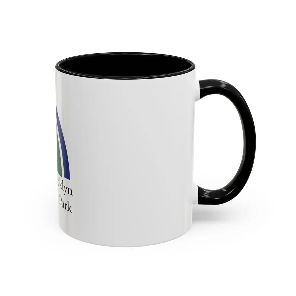 Flag of Brooklyn Park, Minnesota - Accent Coffee Mug 11oz-Go Mug Yourself