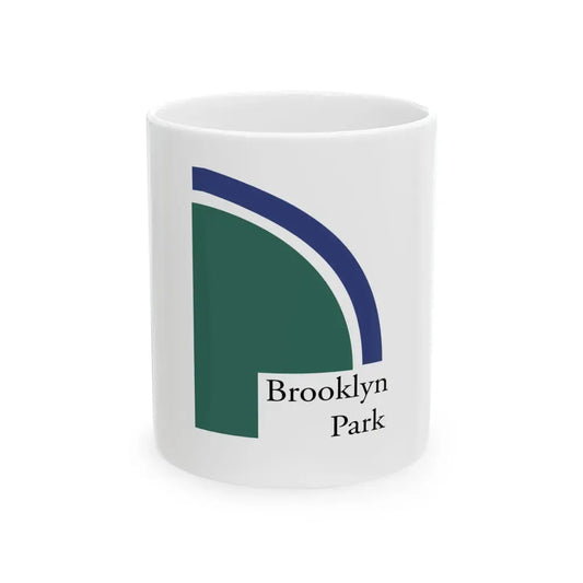 Flag of Brooklyn Park Minnesota (United States) White Coffee Mug 11oz - Go Mug Yourself