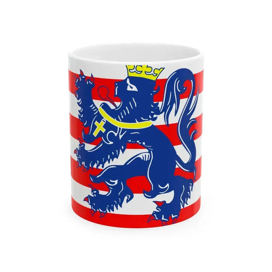 Flag of Bruges (Belgium) White Coffee Mug 11oz - Go Mug Yourself