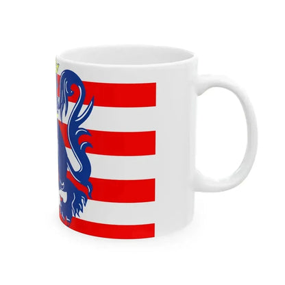 Flag of Bruges (Belgium) White Coffee Mug - Go Mug Yourself