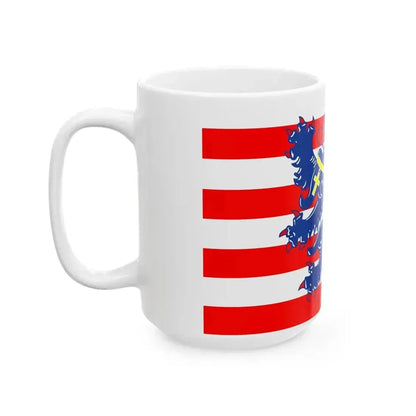 Flag of Bruges (Belgium) White Coffee Mug - Go Mug Yourself