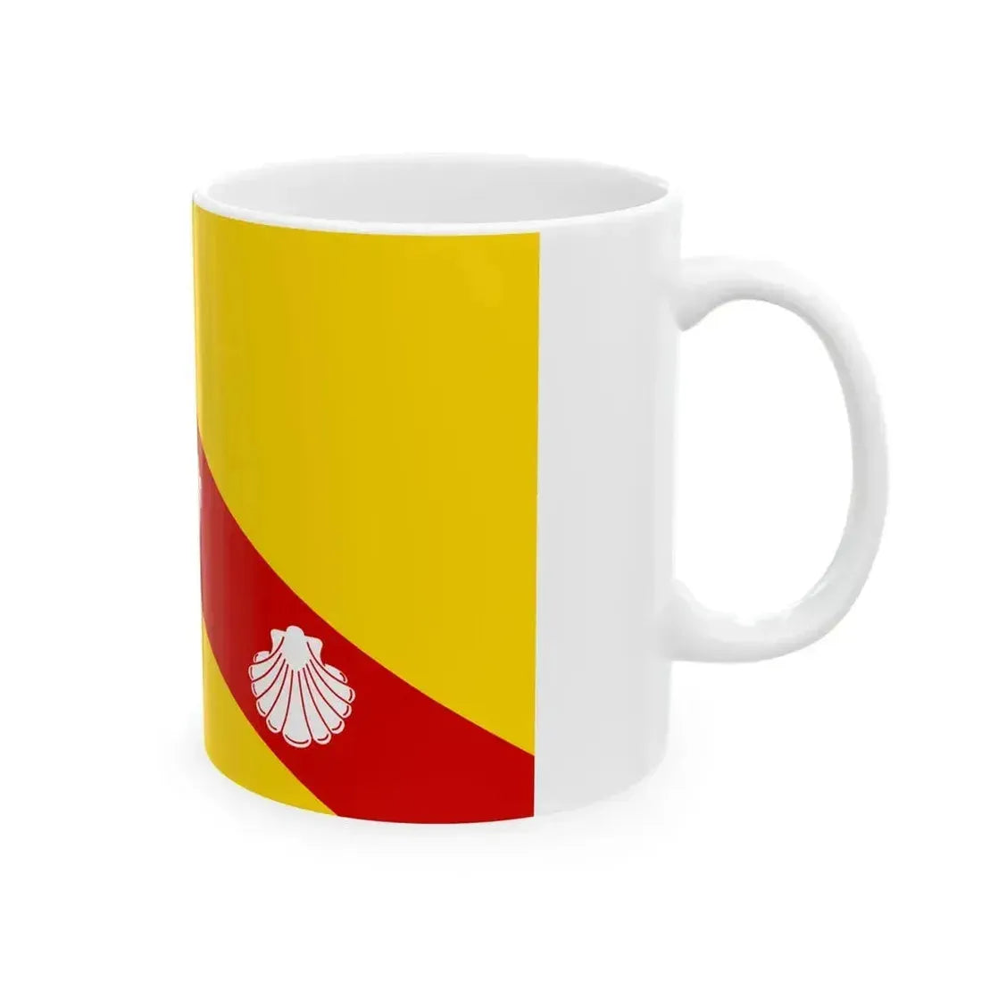 Flag of Brunehaut (Belgium) White Coffee Mug - Go Mug Yourself