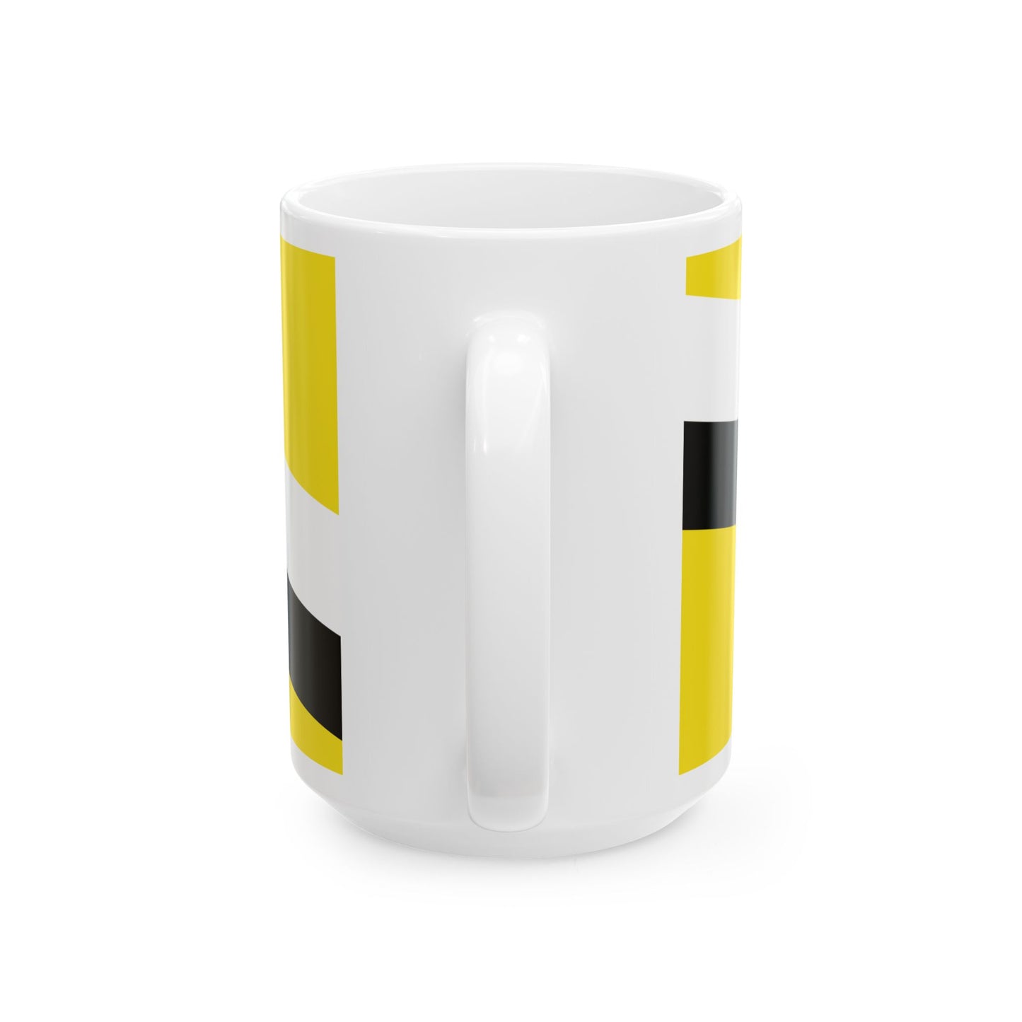 Flag of Brunei from 1906 to 1959 (Brunei) White Coffee Mug-Go Mug Yourself
